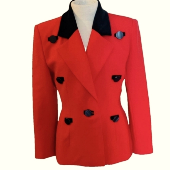 Givenchy Nouvelle Boutique Vintage Women's Blazer and Matching Skirt Sm/Md - Picture 1 of 12